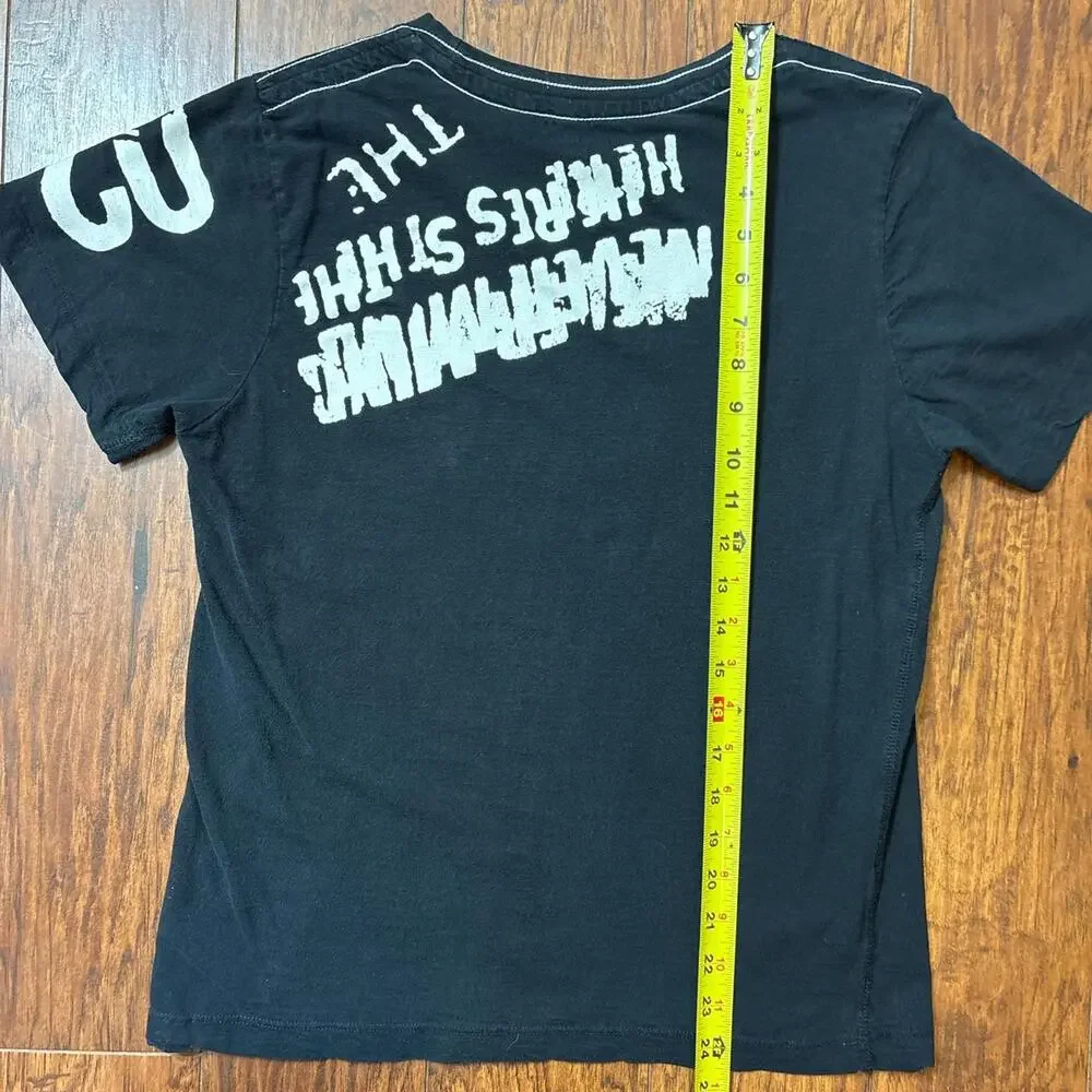 True Religion Y2K Men's Graphic Logo T-Shirt Size M